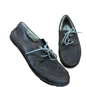 Olukai Ohana Leather Boat Shoes Men’s 11